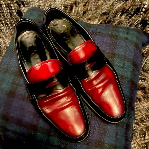 Prada | Shoes | Prada Mens Bardeux Penny Loafers | Poshmark